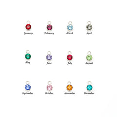 Birthstone Custom Name Necklace