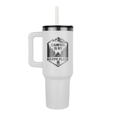 Camping Is My Happy Place – Pinnacle 40oz Tumbler